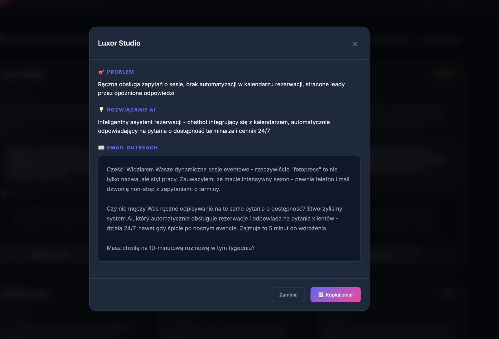 AIwake Smart Outreach Lead Analysis